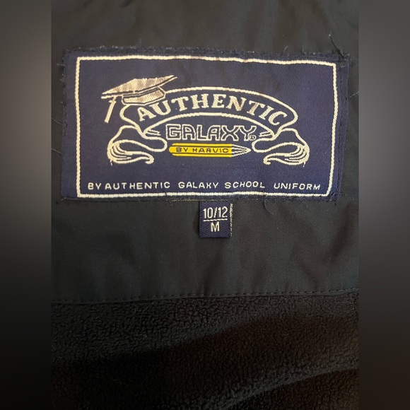 Unisex Navy Blue Kids jacket by Authentic Galaxy School Uniform - Picture 3 of 3